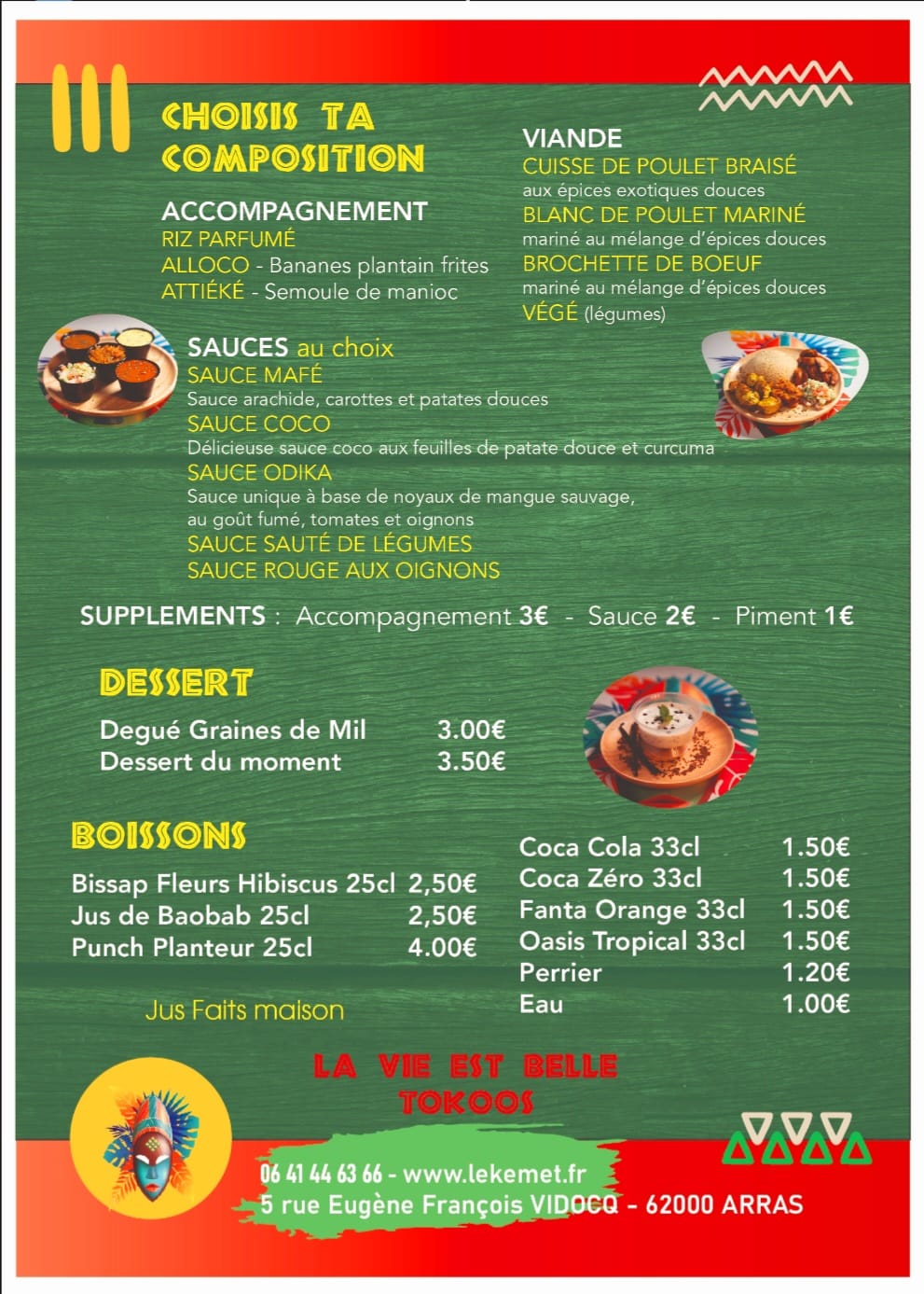 Plat signature du restaurant